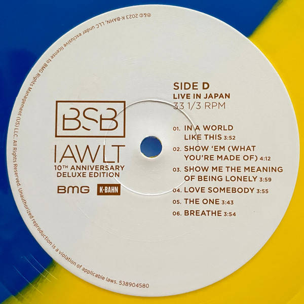 Backstreet Boys – In A World Like This (2LP color)